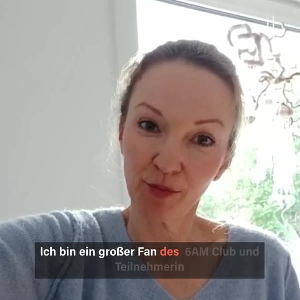 Silke Gebauer — Kundenstimme aus dem 6AM Club